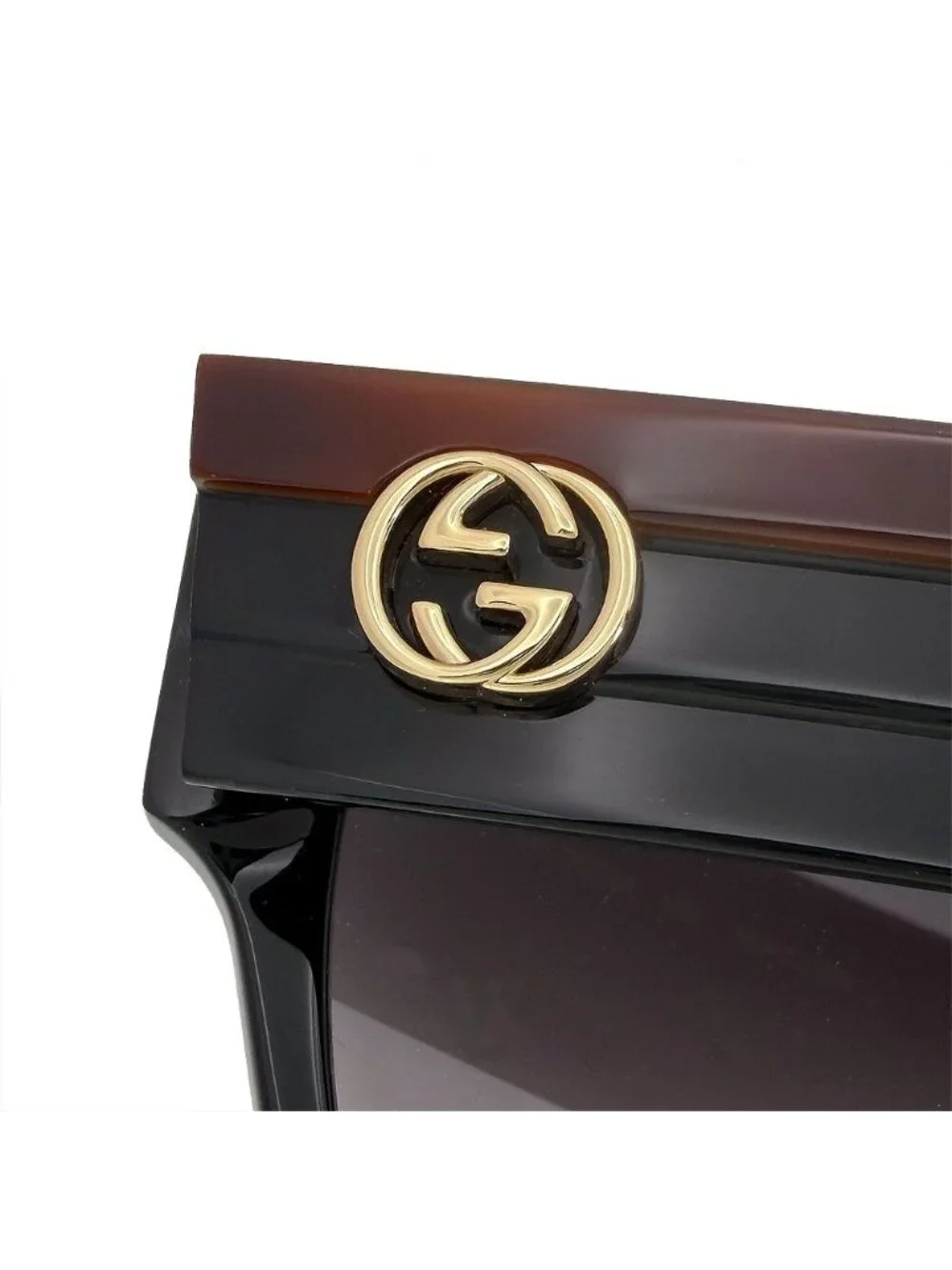 Gucci Geometric Frame Sunglasses Eyewear
